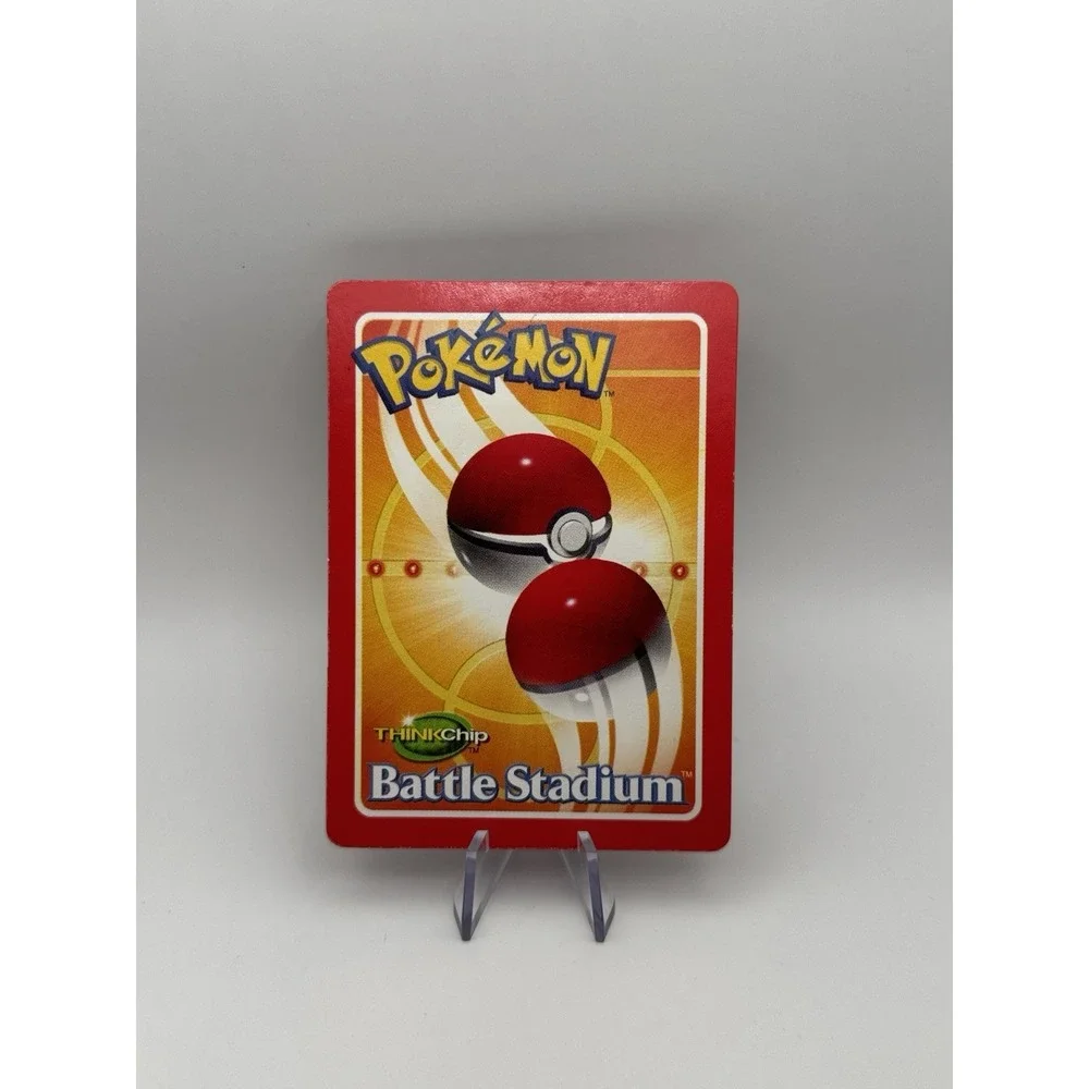 2000 Pokemon Squirtle THINKChip Battle Stadium Display Card Hasbro Vintage